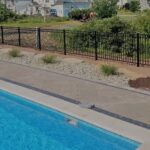 Commerical Grade 54 Inch Pool Fence 2