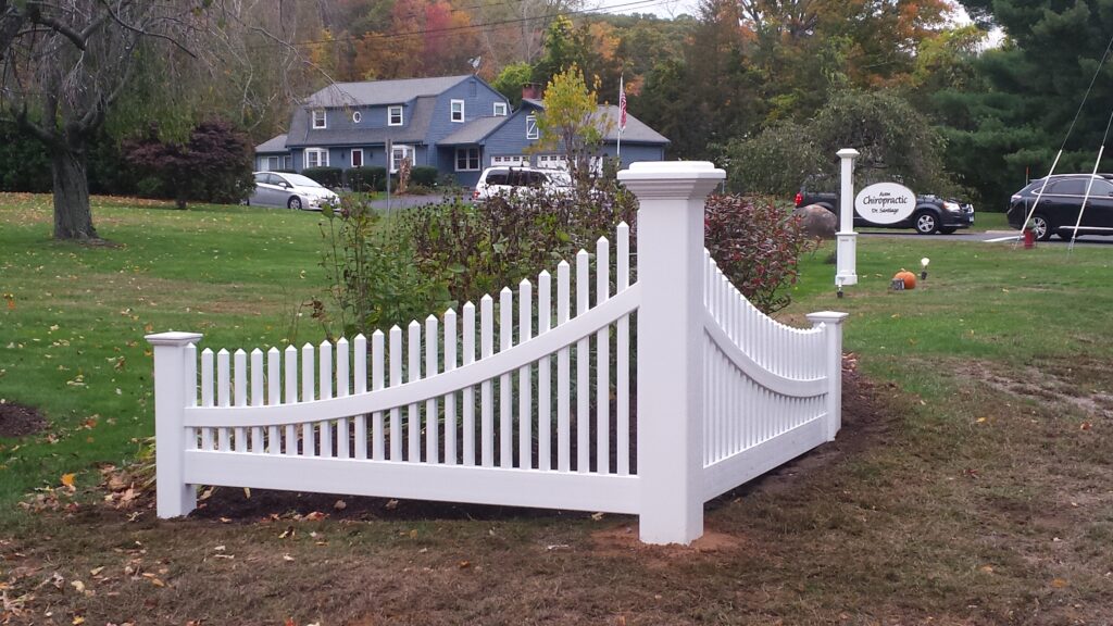 Solid White Vinyl Entranceway