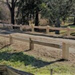 8x8 Wood Guard Rail 2