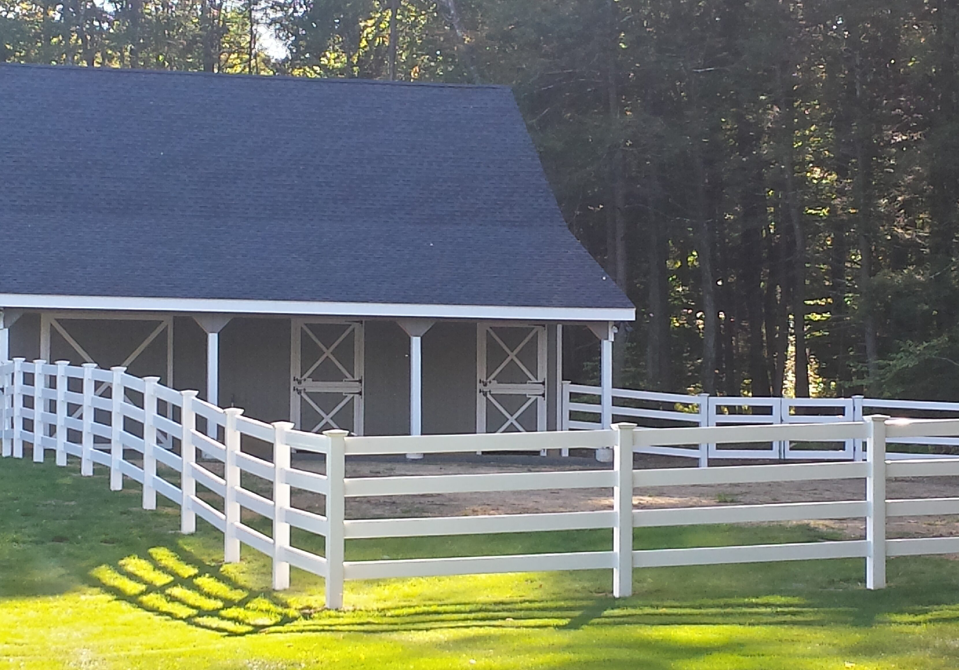 Post and Rail Fence